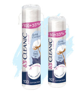 Cleanic Soft & Comfort Cotton Wool